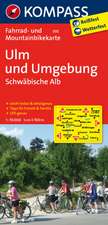 Ulm und Umgebung - Schwäbische Alb 1 : 70 000