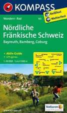 Nördliche Fränkische Schweiz - Bayreuth - Bamberg - Coburg 1 : 50 000