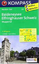 Baldeneysee - Elfringhauser Schweiz - Wuppertal 1 : 25 000