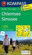 Chiemsee - Simssee 1 : 25 000