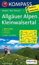 Allgäuer Alpen - Kleinwalsertal 1 : 50 000