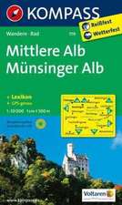 Mittlere Alb - Münsinger Alb 1 : 50 000