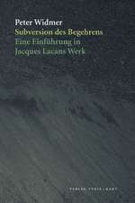 Subversion des Begehrens