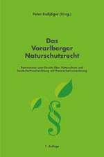 Das Vorarlberger Naturschutzrecht