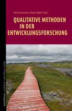 Qualitative Methoden in der Entwicklungsforschung