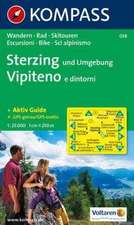 Sterzing und Umgebung. Vipitento e dintorni 1 : 25 000