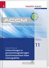 Untersuchungen zu permanentmagneterregten Synchronmaschinen hoher Leistungsdichte