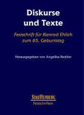 Diskurse und Texte