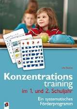 Konzentrationstraining im 1. und 2. Schuljahr