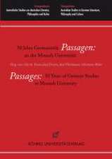 Passagen: 50 Jahre Germanistik an der Monash Universität / Passages: 50 Years of German Studies at Monash University