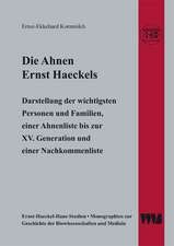 Die Ahnen Ernst Haeckels