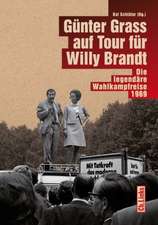 Günter Grass auf Tour für Willy Brandt