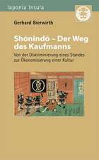 Shonindo - Der Weg des Kaufmanns