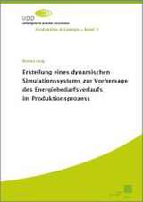 Erstellung eines dynamischen Simulationssystems zur Vorhersage des Energiebedarfsverlaufs im Produktionsprozess