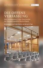 Die offene Verfassung