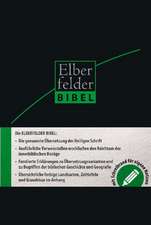 Elberfelder Bibel 2006 Schreibrandbibel Leder