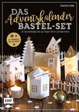 Das Adventskalender Bastel-Set - Mit Papierbogen und Anleitungen