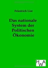 Das nationale System der Politischen Ökonomie