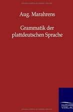 Grammatik der plattdeutschen Sprache