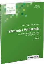 Effizientes Verhandeln