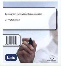 Lernkarten zum Modellbauermeister