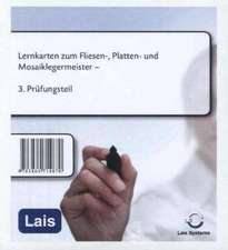 Lernkarten zum Fliesen-, Platten- und Mosaiklegermeister