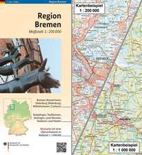 Regionalkarte 1 : 200 000 Blatt Bremen