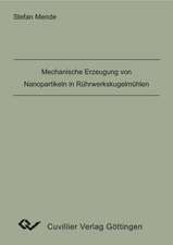 Mechanische Erzeugung von Nanopartikeln in Rührwerkskugelmühlen