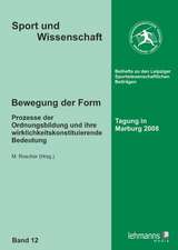 Bewegung der Form