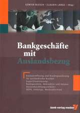 Bankgeschäfte mit Auslandsbezug