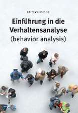 Einführung in die Verhaltensanalyse (behavior analysis)