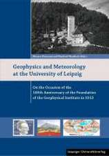 Geophysics and Meteorology at the University of Leipzig