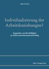 Individualisierung der Arbeitsbeziehungen?