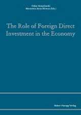 The Role of Foreign Direct Investment in the Economy