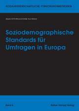 Soziodemographische Standards für Umfragen in Europa