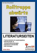 Rolltreppe abwärts / Literaturseiten