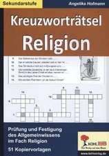 Kreuzworträtsel Religion