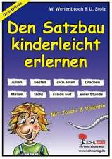 Den Satzbau kinderleicht erlernen