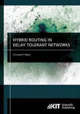 Hybrid routing in delay tolerant networks