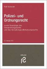 Polizei- und Ordnungsrecht