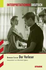 Der Vorleser. Interpretationshilfe Deutsch