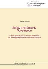 Safety and Security Governance