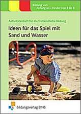 Ideen für das Spiel mit Sand und Wasser