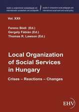 Local Organization of Social Services in Hungary