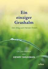 Ein einziger Grashalm
