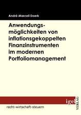 Anwendungsm Glichkeiten Von Inflationsgekoppelten Finanzinstrumenten Im Modernen Portfoliomanagement