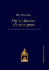 Vindication of Nothingness