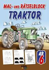 Mal- und Rätselblock Traktor