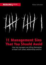 11 management sins that you should avoid