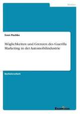 Möglichkeiten und Grenzen des Guerilla Marketing in der Automobilindustrie